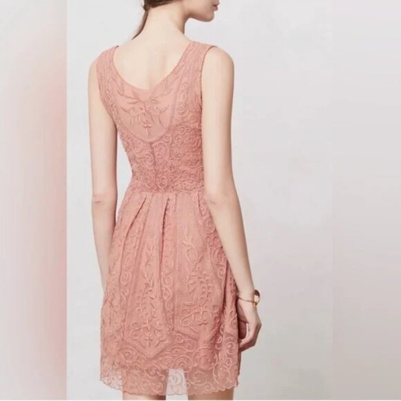 Baraschi "at dusk" Dusty Rose Dress - Picture 3 of 13